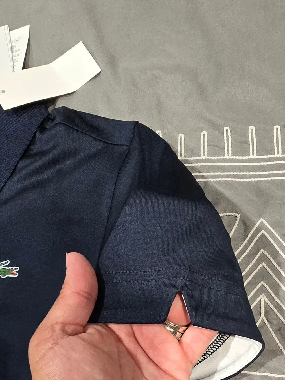 Lacoste Sports Women's Golf Polo Size 40(US LARGE) - Picture 5 of 9